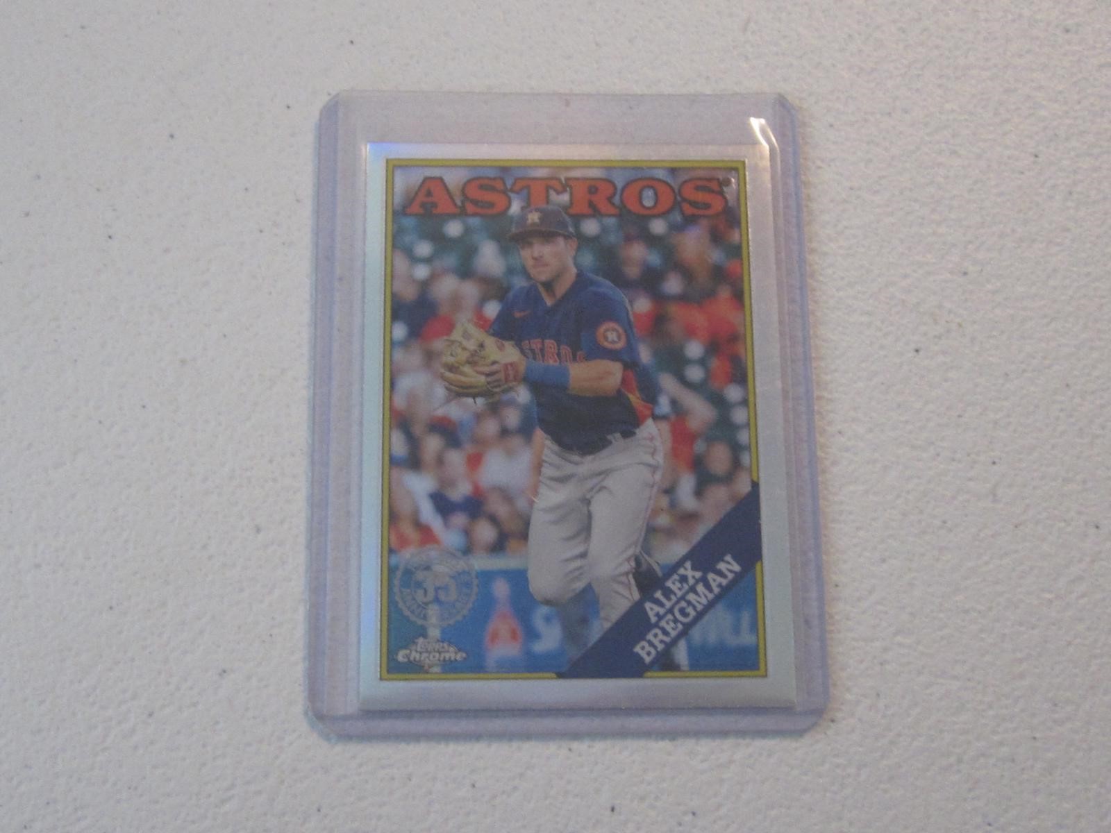 2023 TOPPS CHROME ALEX BREGMAN REFRACTOR