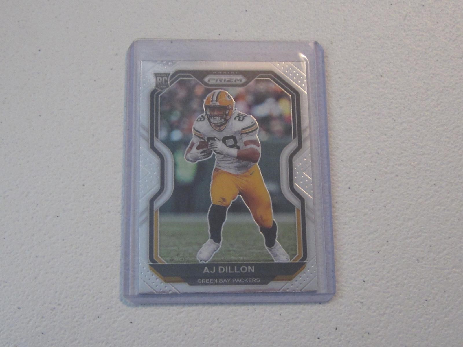 2020 PANINI PRIZM AJ DILLON RC PACKERS