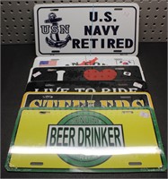 Large Lot of Licence Plates