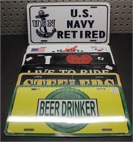 Large Lot of Licence Plates