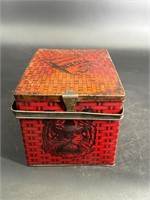 TIGER CHEWING TOBACCO STORE TIN BOX CAN