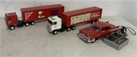 3pcs-Ertl Campbell's & Nabisco Trucks/57 Chevy