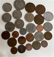 LOT OF 27 COINS