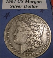 1904-US Morgan Silver Dollar