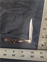 Case bone handle single blade 4 dot knife