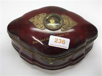 Scarce and beautiful Sevres porcelain dresser box