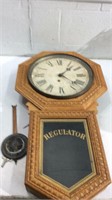Ingraham Wooden Clock M9C