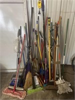 Yard Tools, Brooms, Mops, & More