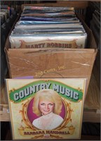 Approx 100 Assorted  Lp Record Albums Box Lot