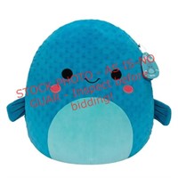 Squishmallows 16" Refalo the Blue Pufferfish
