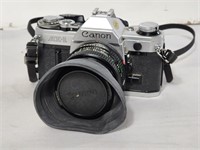 Vtg Canon AE-1 professional film camera