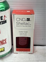 CND Shellac color 7.3mL nail polish Tartan punk