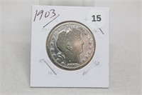 1903P Barber Half