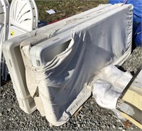 Ice Tables w/ Storage Covers. Bidding on one