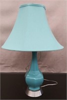 Ceramic Base Table Lamp 25" - works