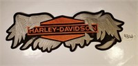 Large Harley Davidson Patch 14 1/2" x 5 1/4"