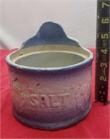 Salt Glazed Stoneware Salt Crock
