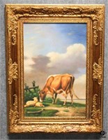 Pastoral Scene - Original Oil On Canvas