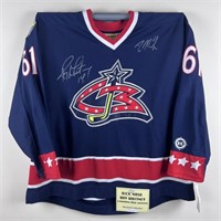 RICK NASH & RAY WHITNEY AUTOGRAPHED JERSEY