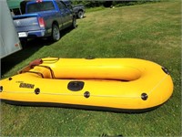 inflatable boat, 4x9