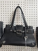 brighton pebble leather satchel bag