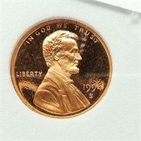 1994 S PENNY 1C SGS