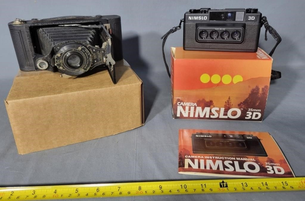 Eastman Kodak No. 2A, Nimslo 35mm 3D Cameras