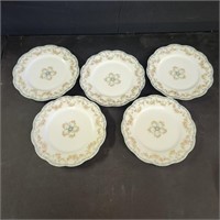 Haviland & Co Tea plates, set of 5