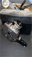 Seers Ted Williams varizoom movie camera w/ case