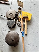 CAST IRON & TOOLS