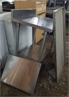 STAINLESS STEEL STAND; COUNTER TOP; WALL SHELVING