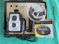 Vintage Brownie Starflex Outfit Camera & Box