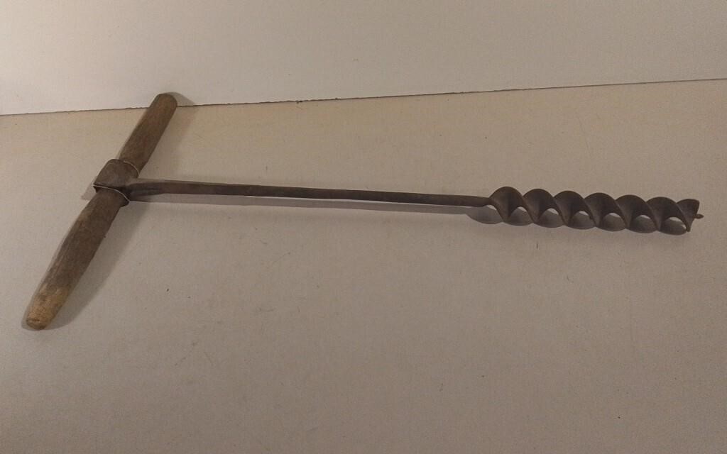 Large Vintage Hand Bit