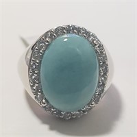 $300 Silver Turquoise Ring
