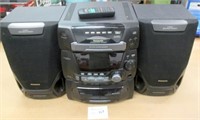 Panasonic CD Stereo System w/Remote Works