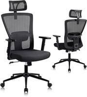 Office Lumbar Ergonomic Mesh Wheels Desk Chair