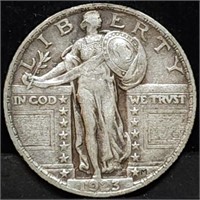 1923 Standing Liberty Silver Quarter
