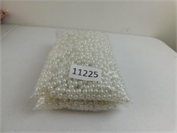 8mm Faux Pearl Beads - 2 Huge Bags - White