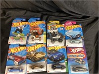 TOY VEHICLES COLLECTION / HOT WHEELS / 8 PCS