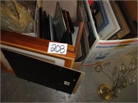 Several picture frames