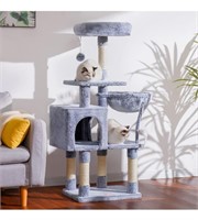 50.4" Cat Tree, Grey

*used, needs vacuumed,