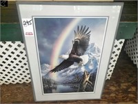 26" x 36" Bald Eagle Picture