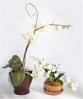 Two Faux Flower Arrangements from Ethan Allen