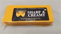 Sharp & creamy cheese block
