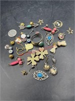 Vintage jewelry and parts n pieces (living room)