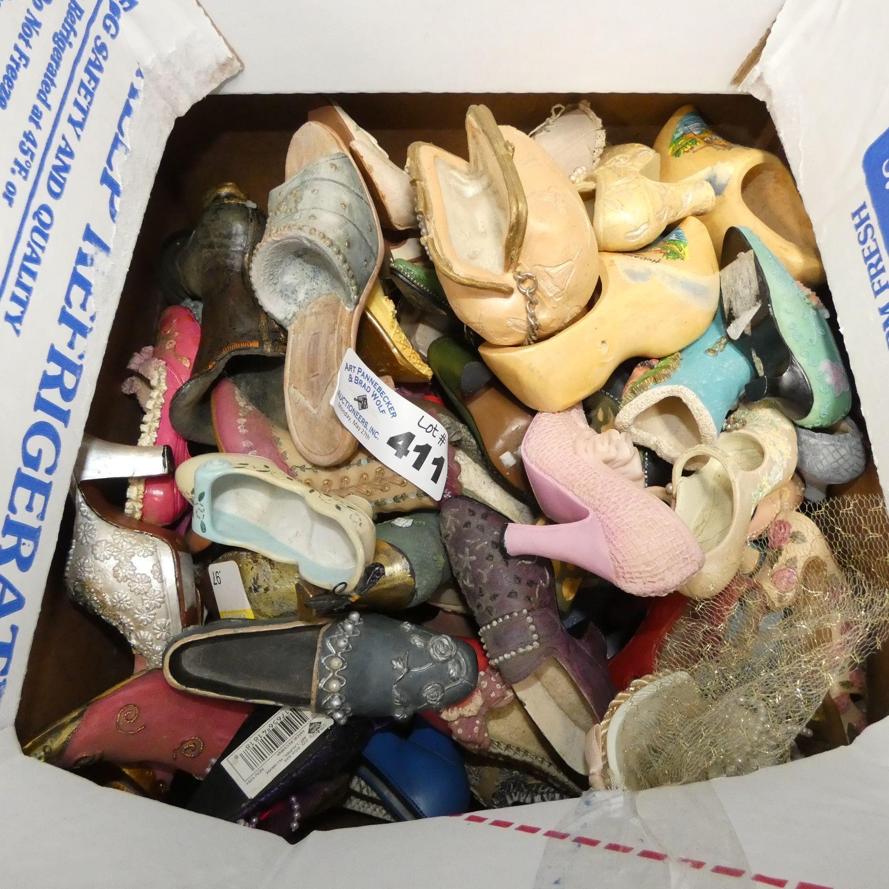 Large Lot of "If The Shoe Fits" Victorian Shoes