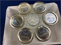 (7) Wide Mouth Ball canning jars