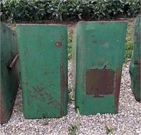 (2) Small Frame Oliver Tractor Fenders