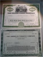 The American Tobacco CoMPany Common Stock , The Gr