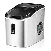 EUHOMY Ice Maker Machine Countertop, 26 lbs in 24